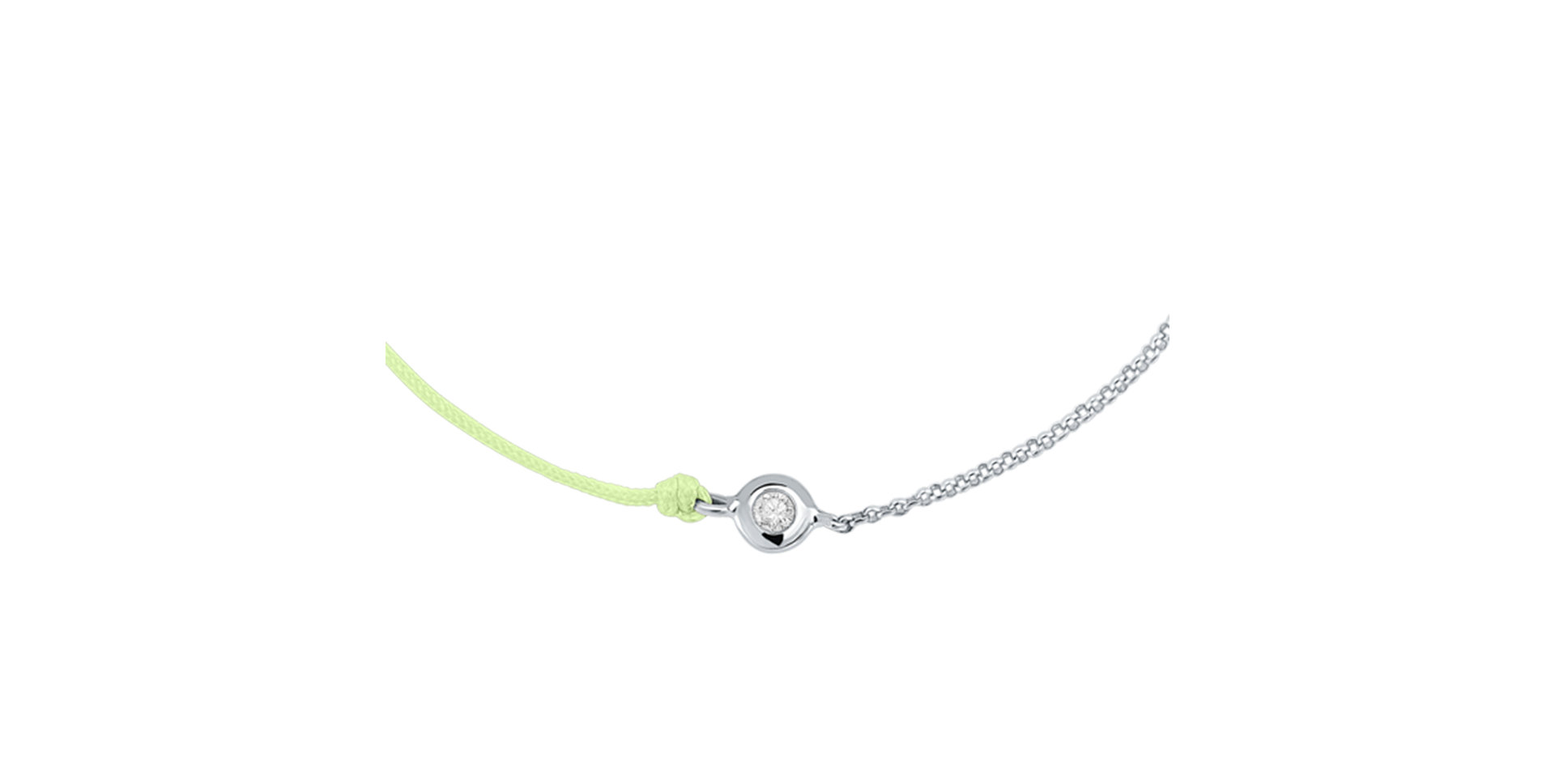 Diamantový náramok so šnúrkou Effect Diamond