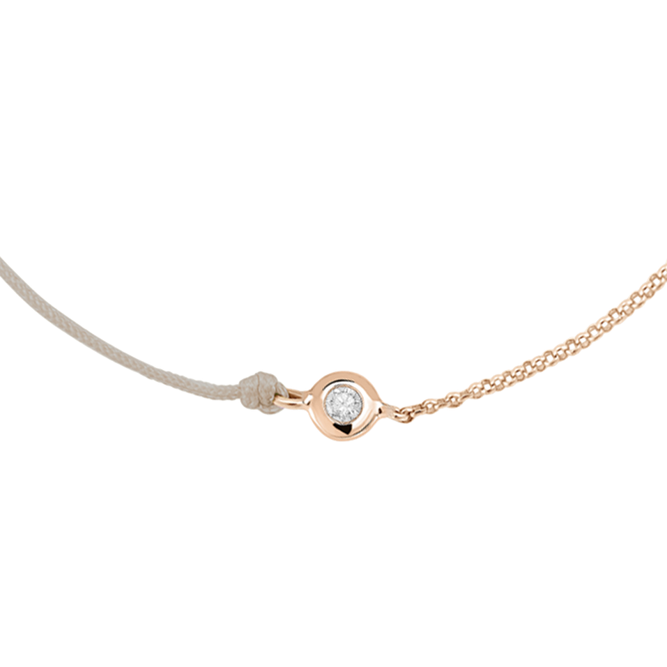 Diamantový náramok so šnúrkou Effect Diamond