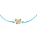 Briliantový náramok so šnúrkou Magic Butterfly2