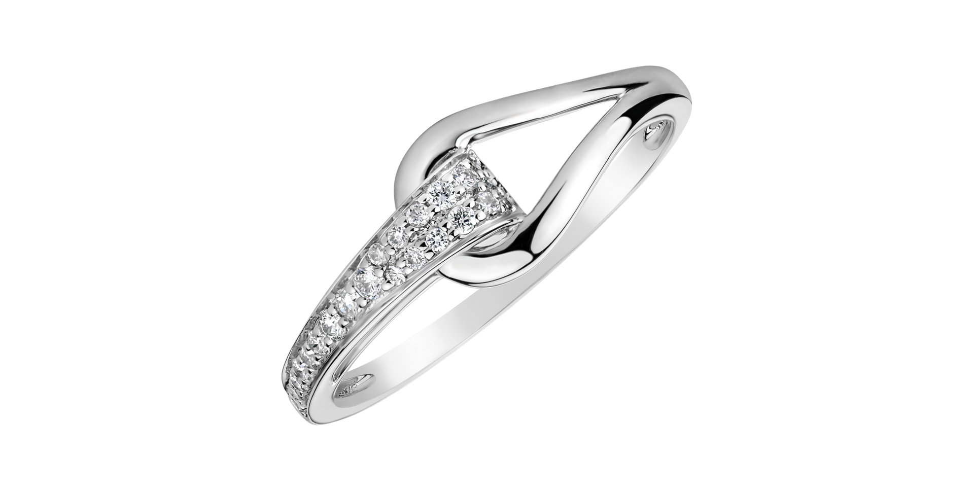 Prsteň s diamantmi Mellow Life