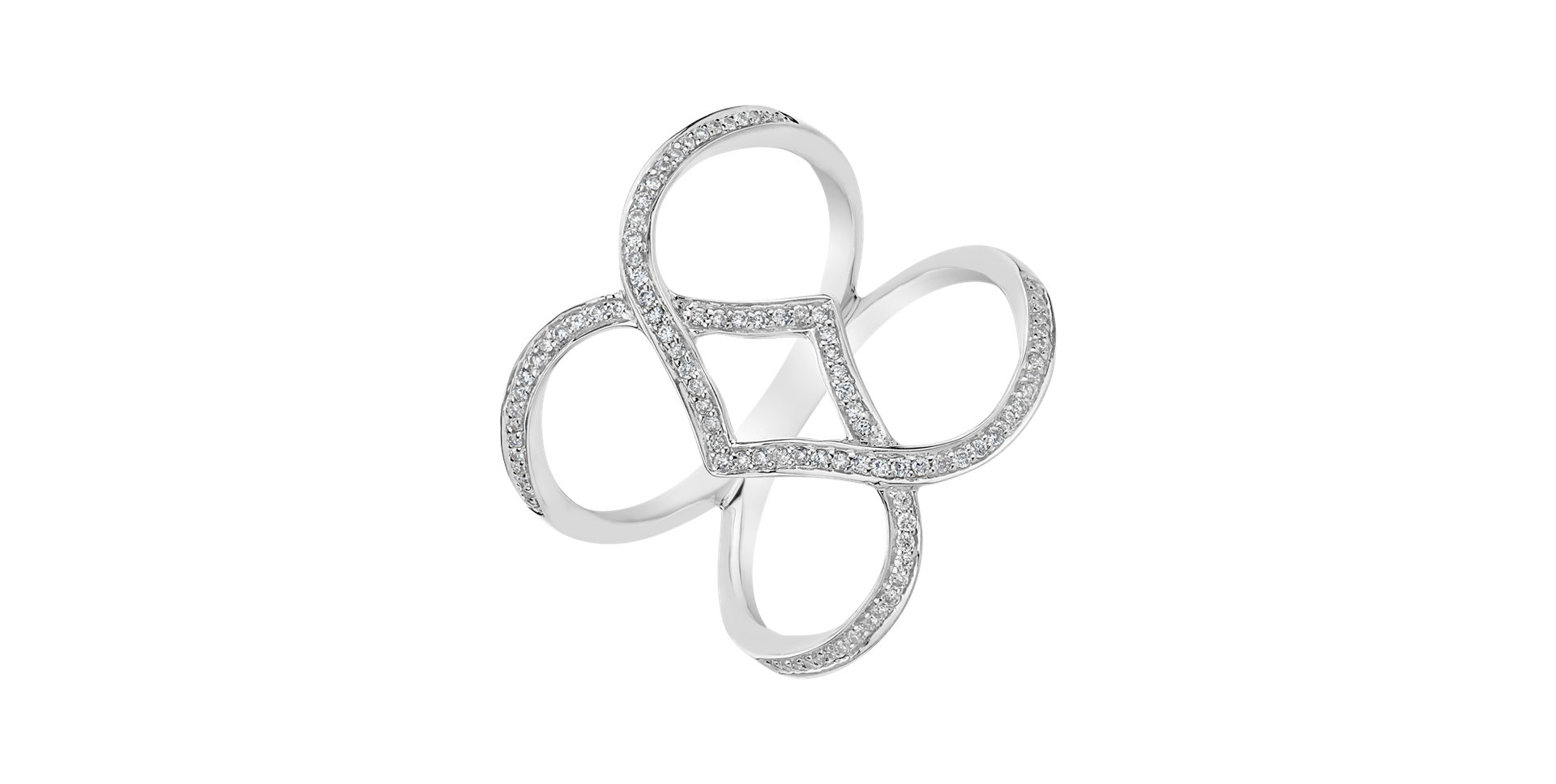 Prsteň s diamantmi Gorgeous Connection