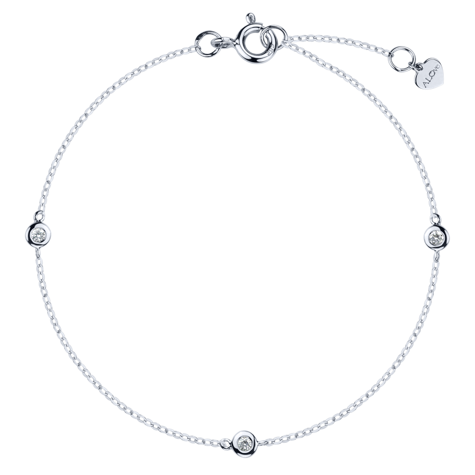 Náramok s diamantmi Dots