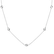 Náhrdelník s diamantmi Dots2