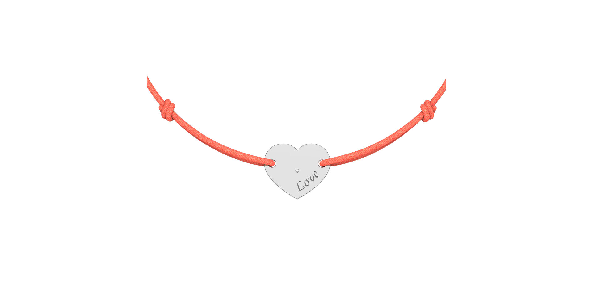 Náramok s diamantom Amour Gem