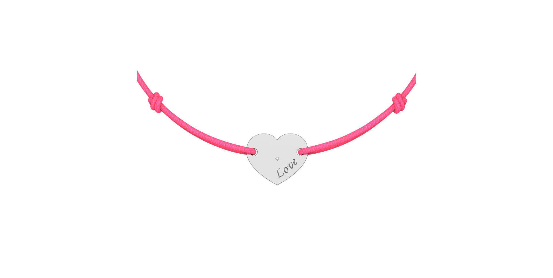 Náramok s diamantom Amour Gem