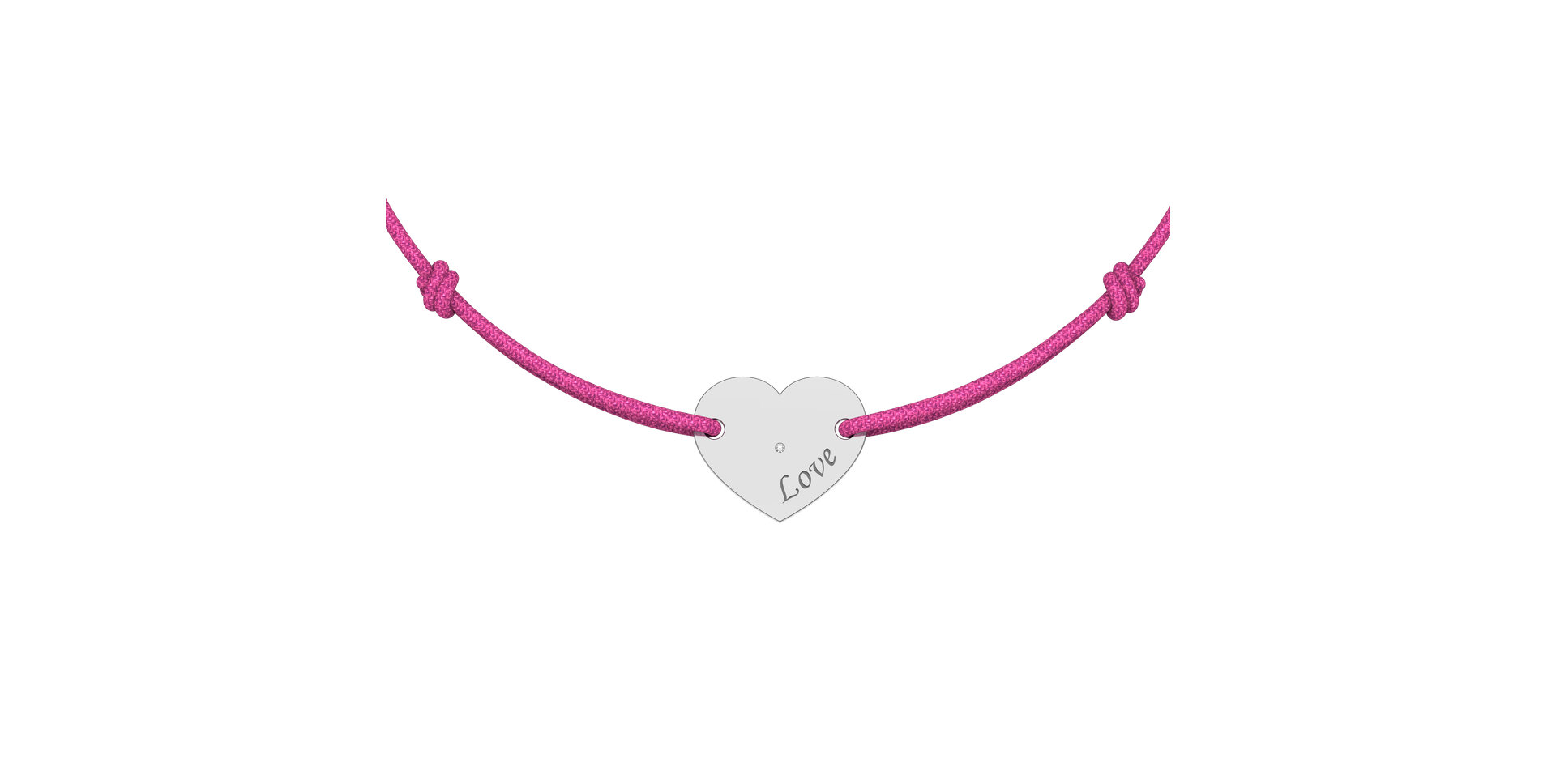 Náramok s diamantom Amour Gem