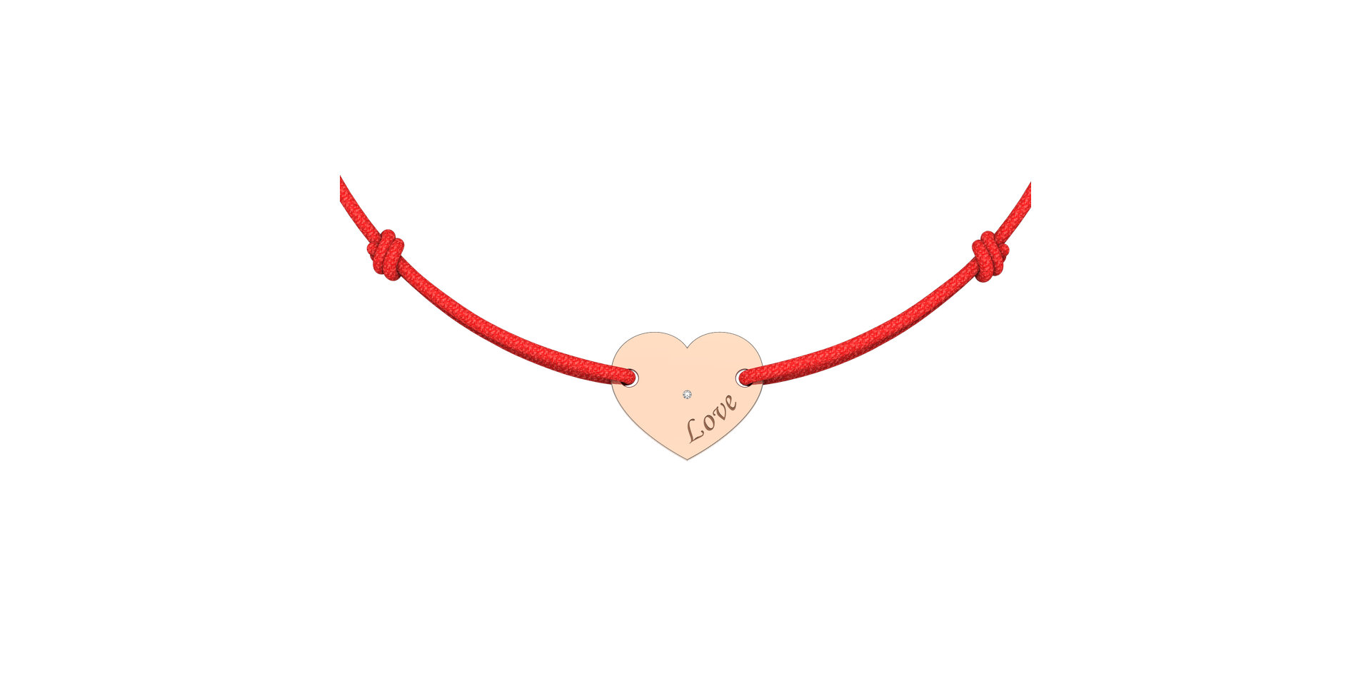 Náramok s diamantom Amour Gem