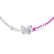Diamantový náramok so šnúrkou Luxury Butterfly2