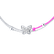 Diamantový náramok so šnúrkou Luxury Butterfly2