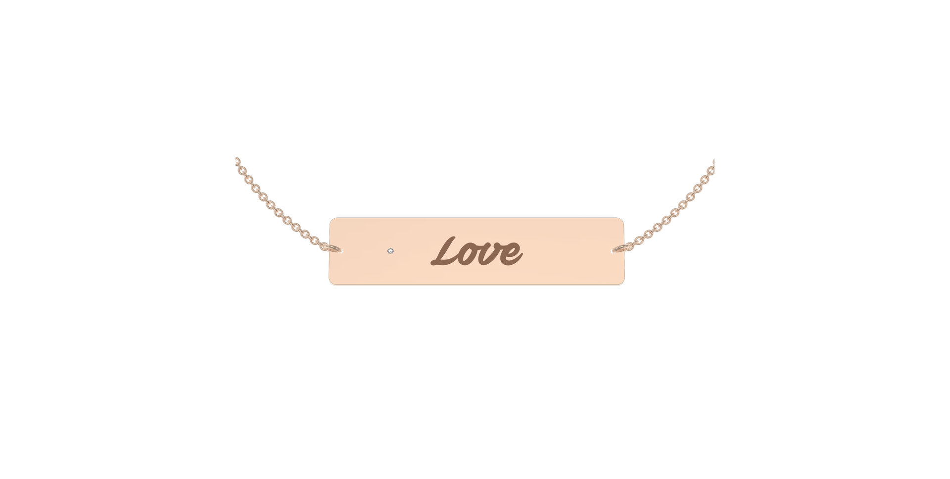 Náramok s diamantom Me and You