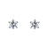 Náušnice s diamantom Star Secret2