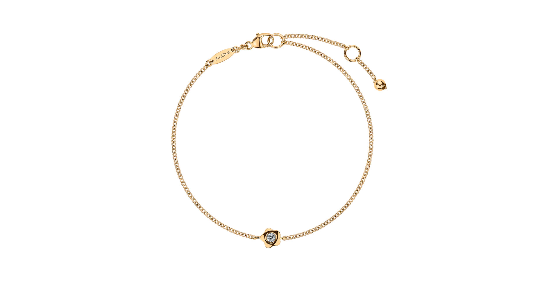 Náramok s diamantom Blossom of Happines