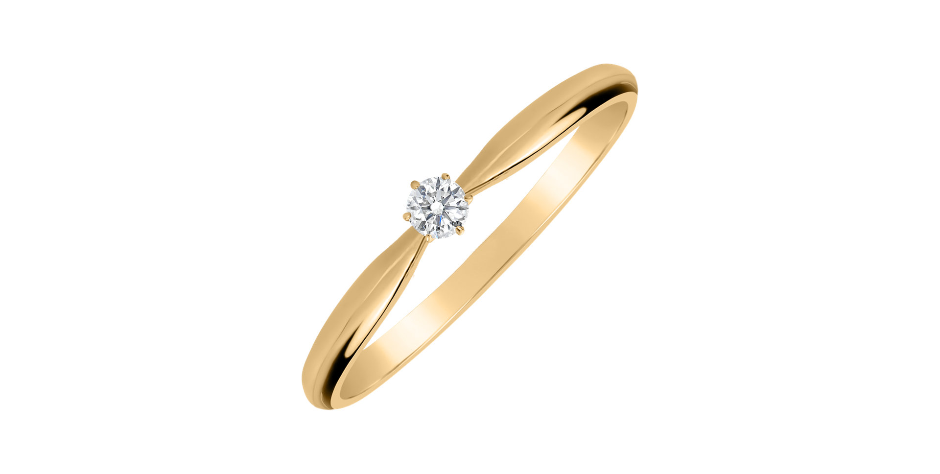 Prsteň s diamantom Eternal Joy