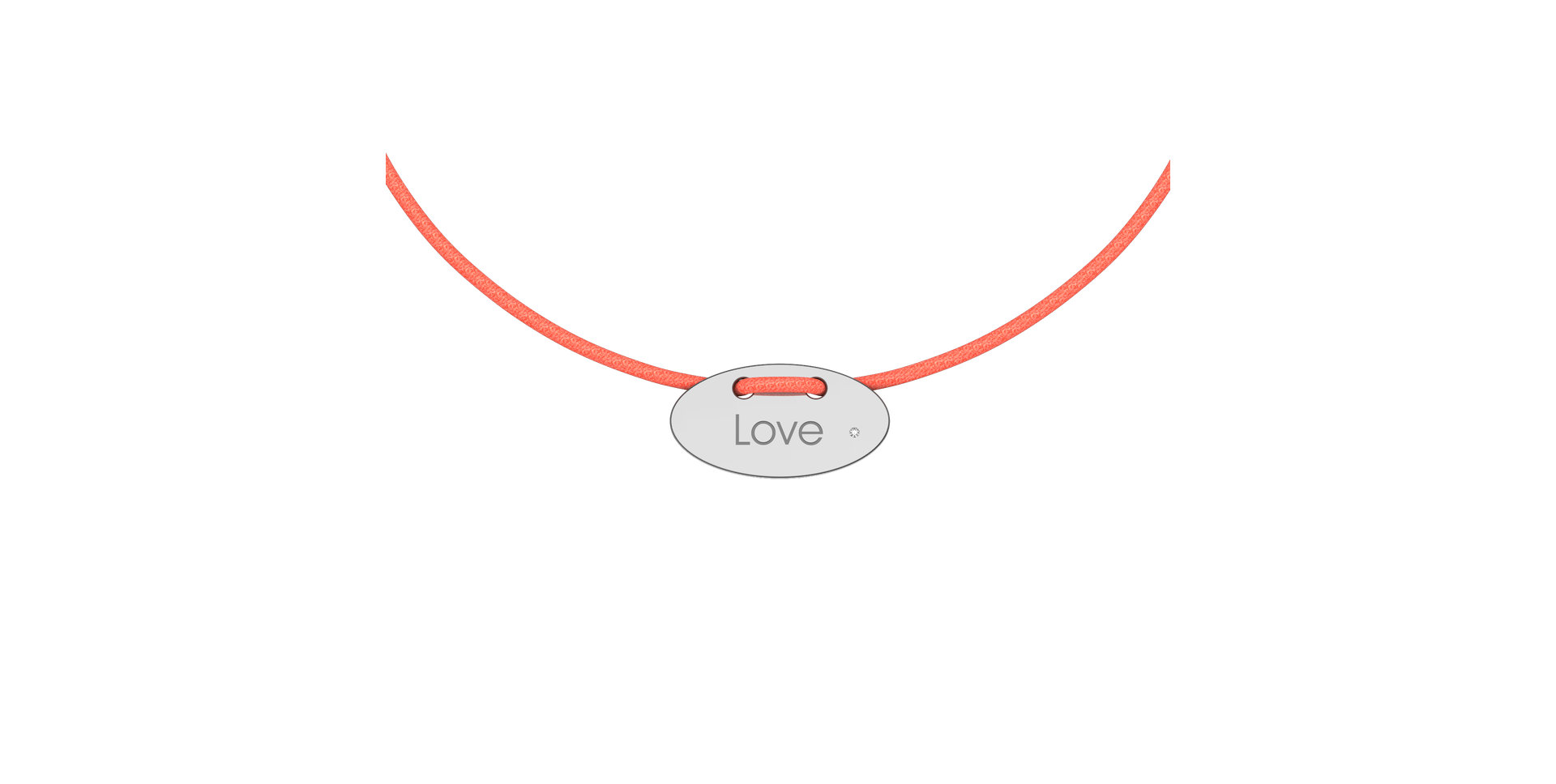 Diamantový náramok so šnúrkou Stamp