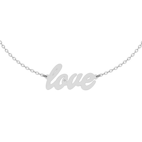 Náramok s diamantom Love