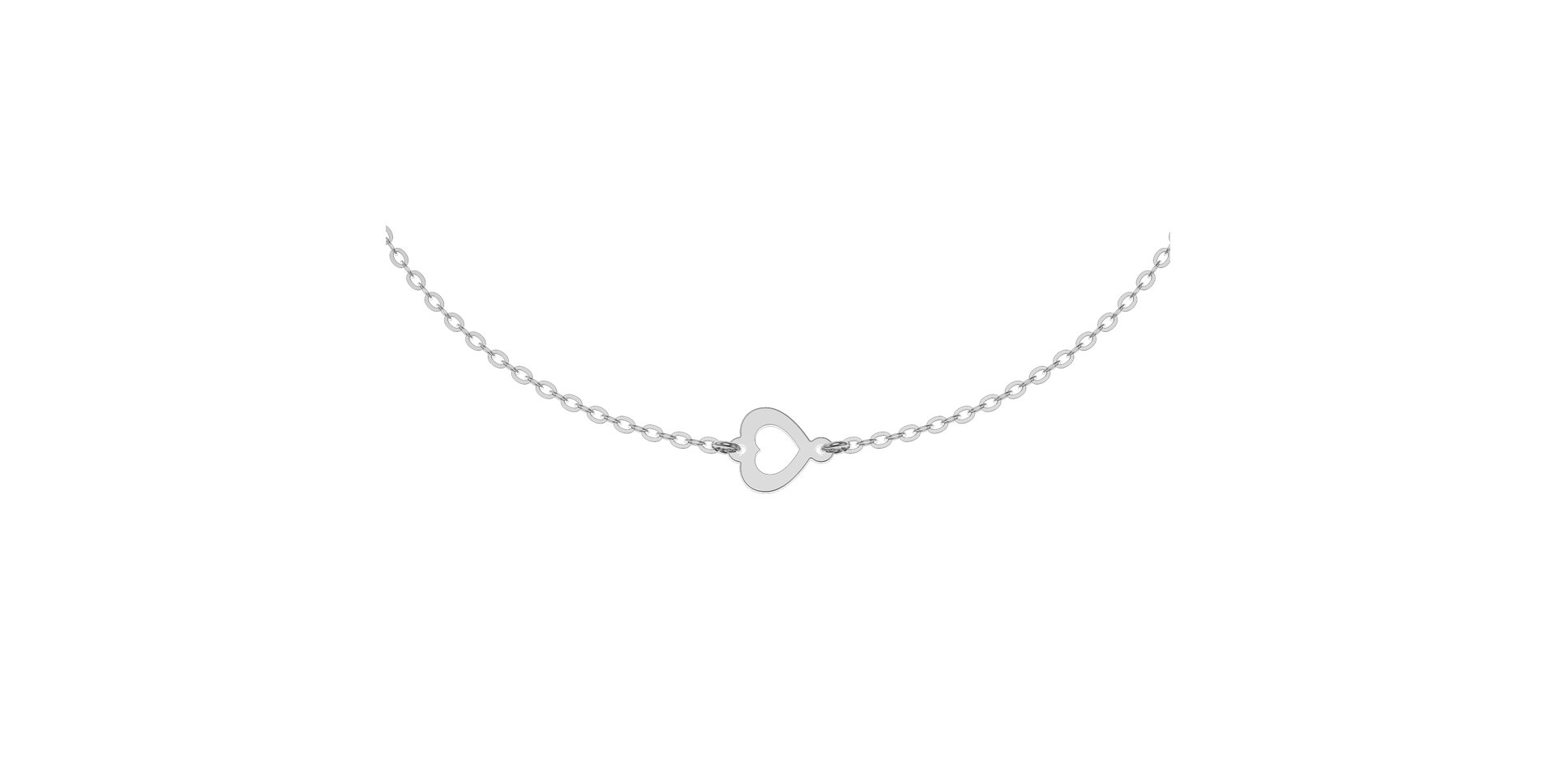 Náramok s diamantom One Heart