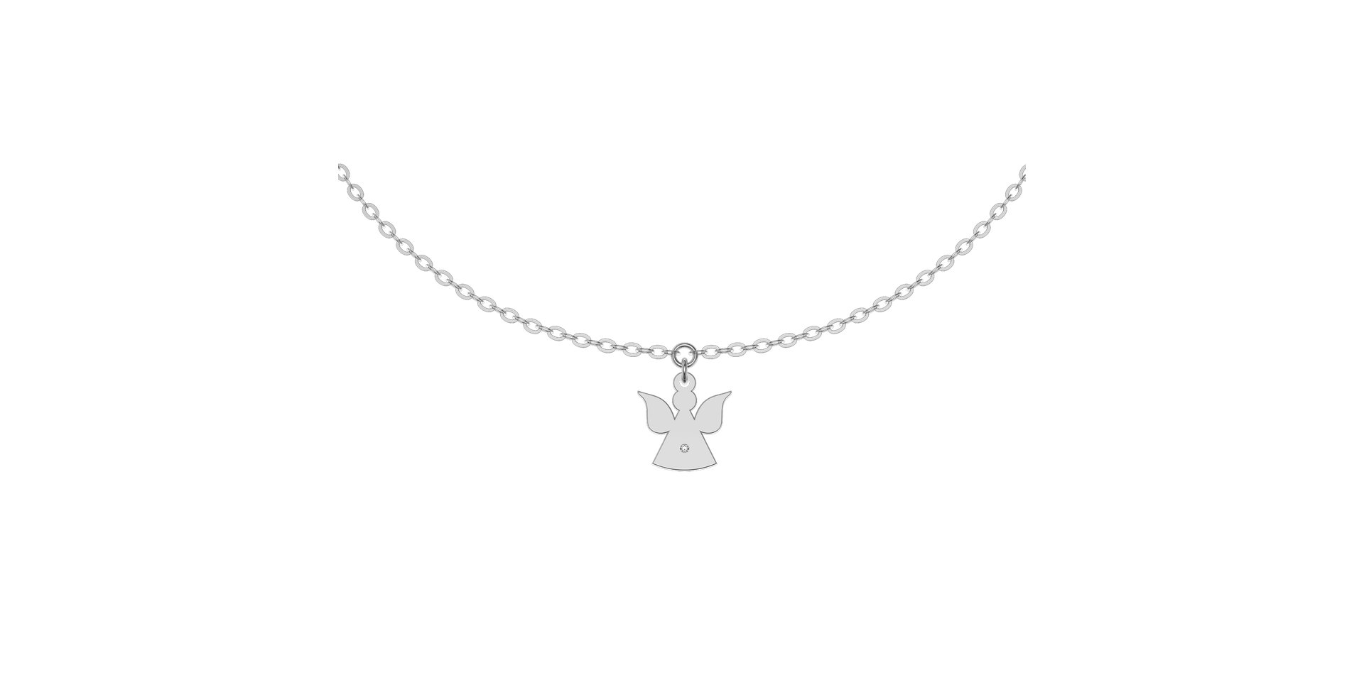 Náramok s diamantom Angel