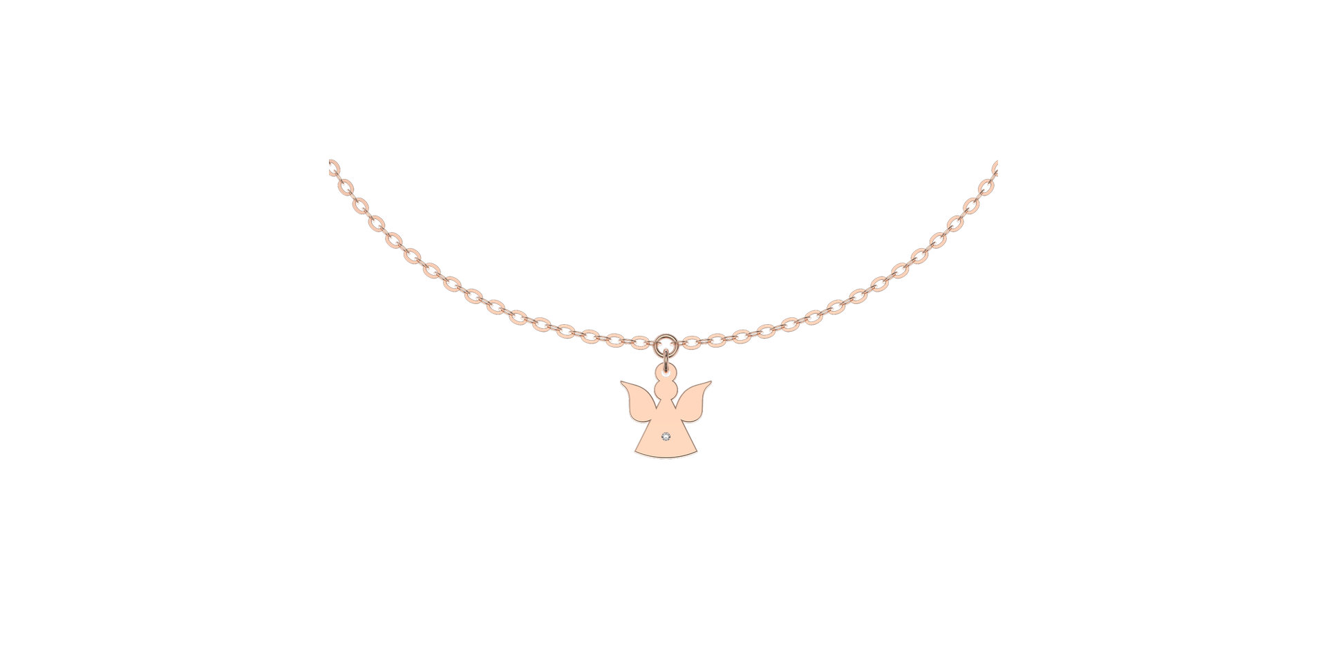 Náramok s diamantom Angel