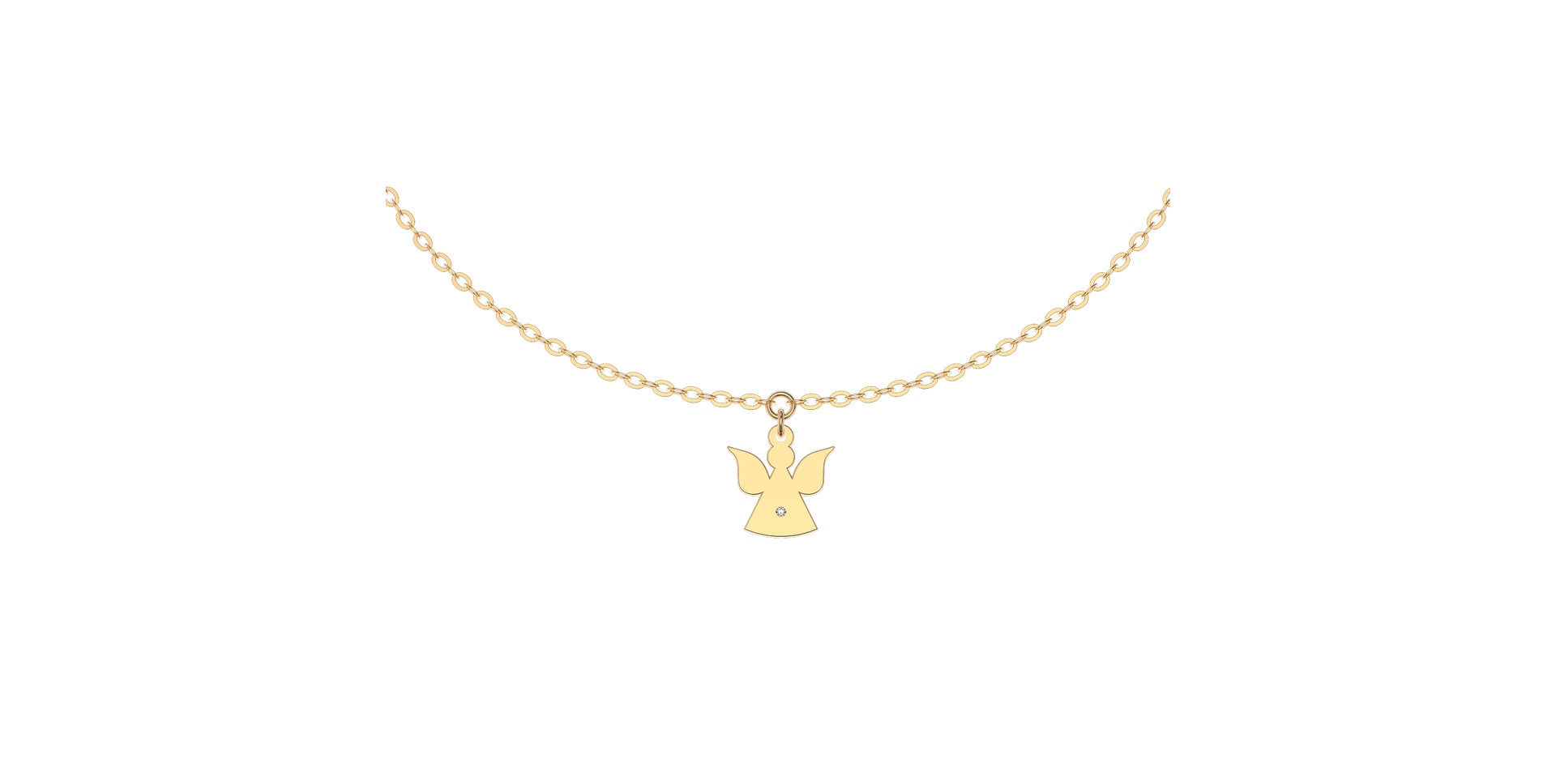 Náramok s diamantom Angel