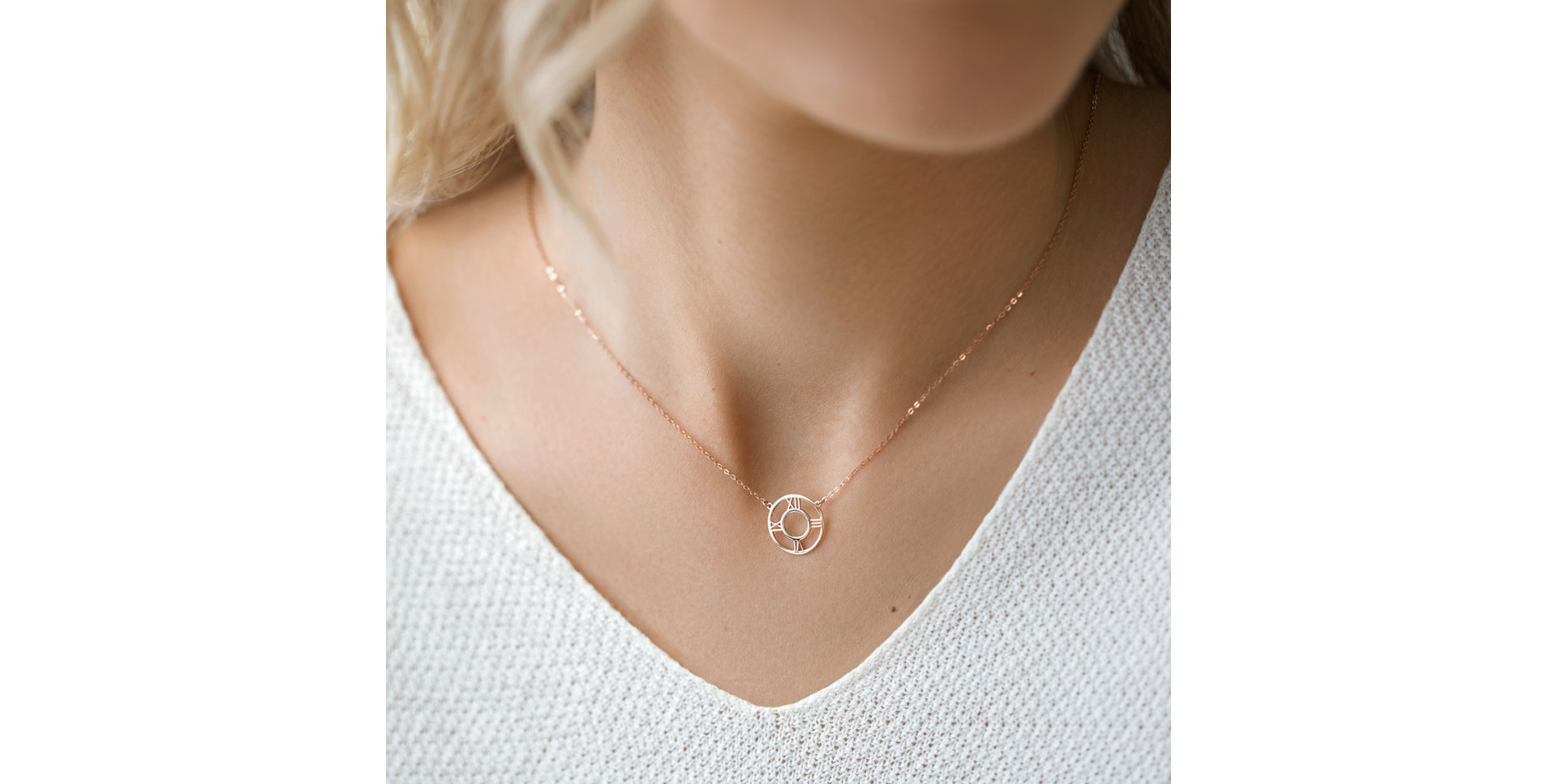 Náhrdelník s diamantom Special Time