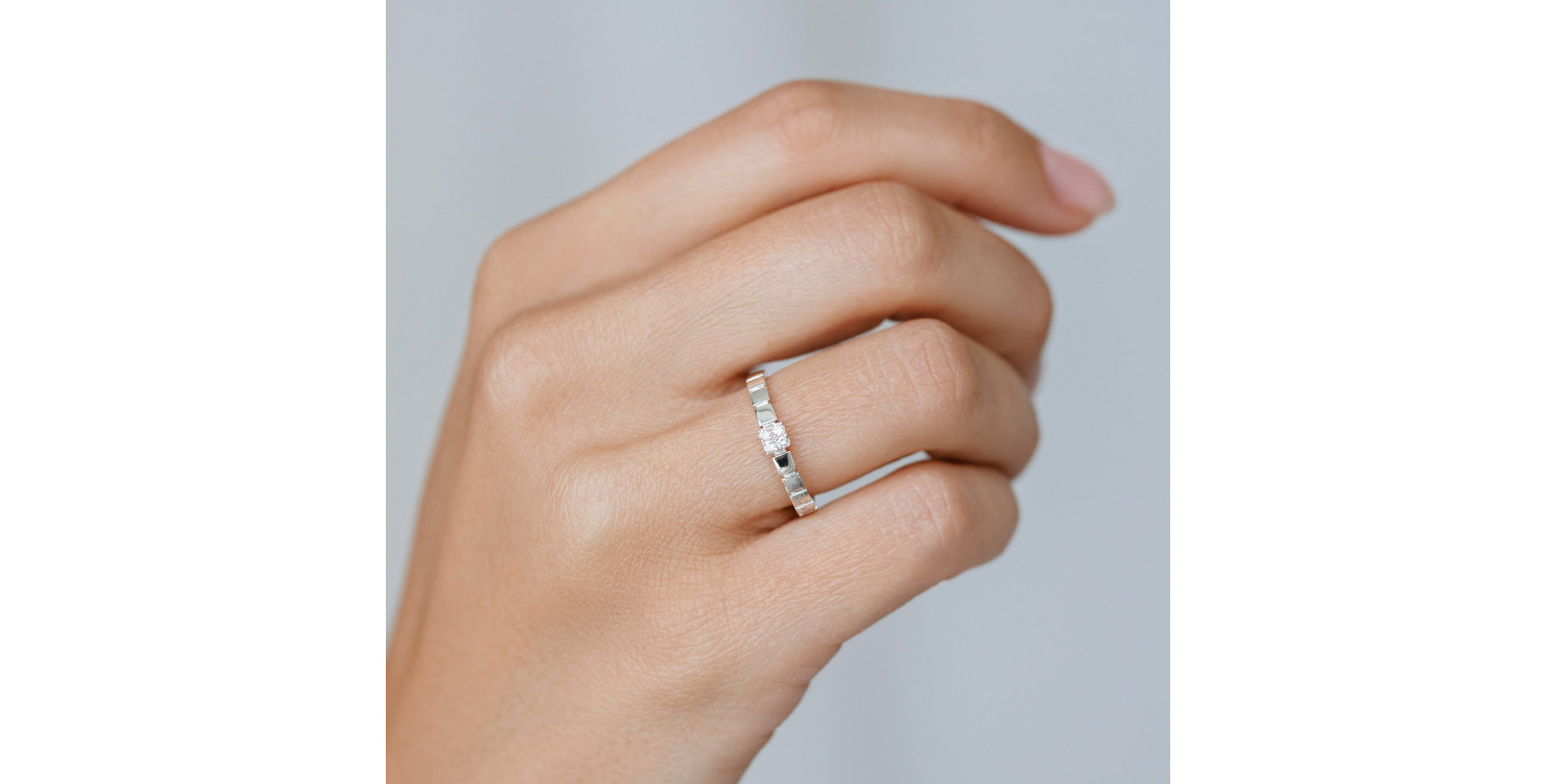 Prsteň s diamantmi Vivid Shine