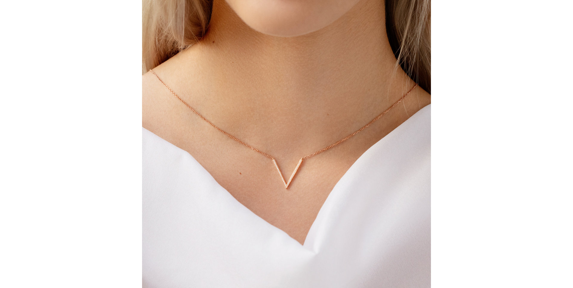 Náhrdelník s diamantmi Little Victory