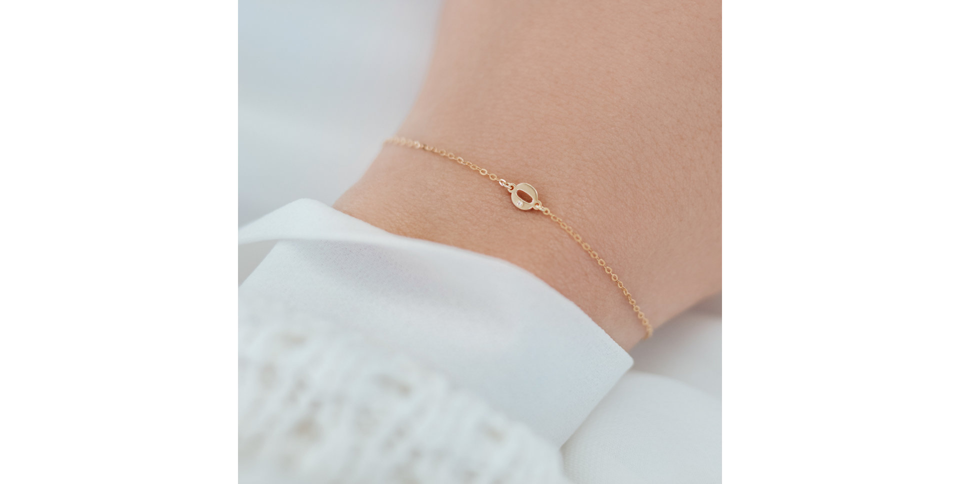 Náramok s diamantom Lucky Zero