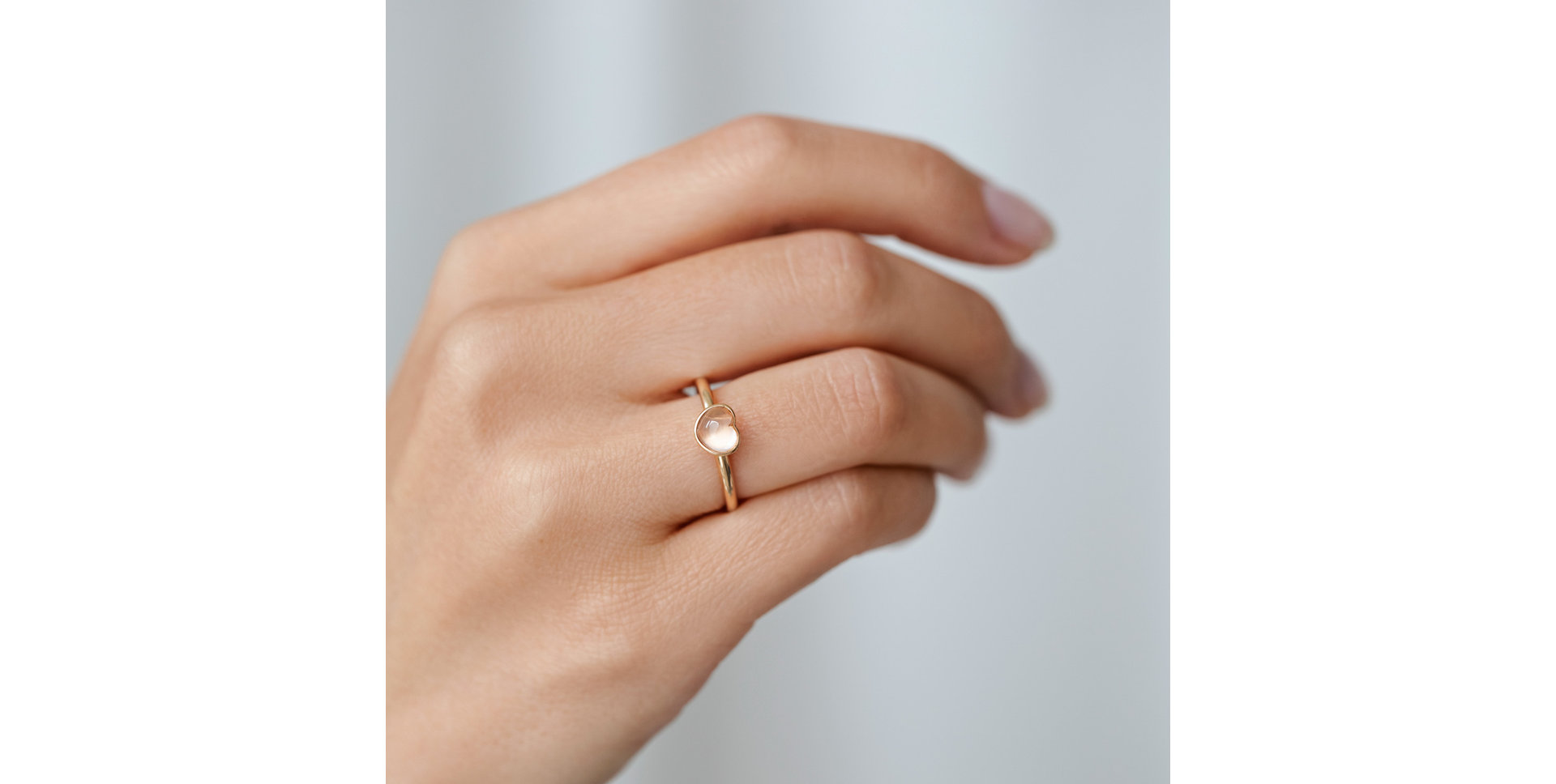 Prsteň s prehnitom Bonbon