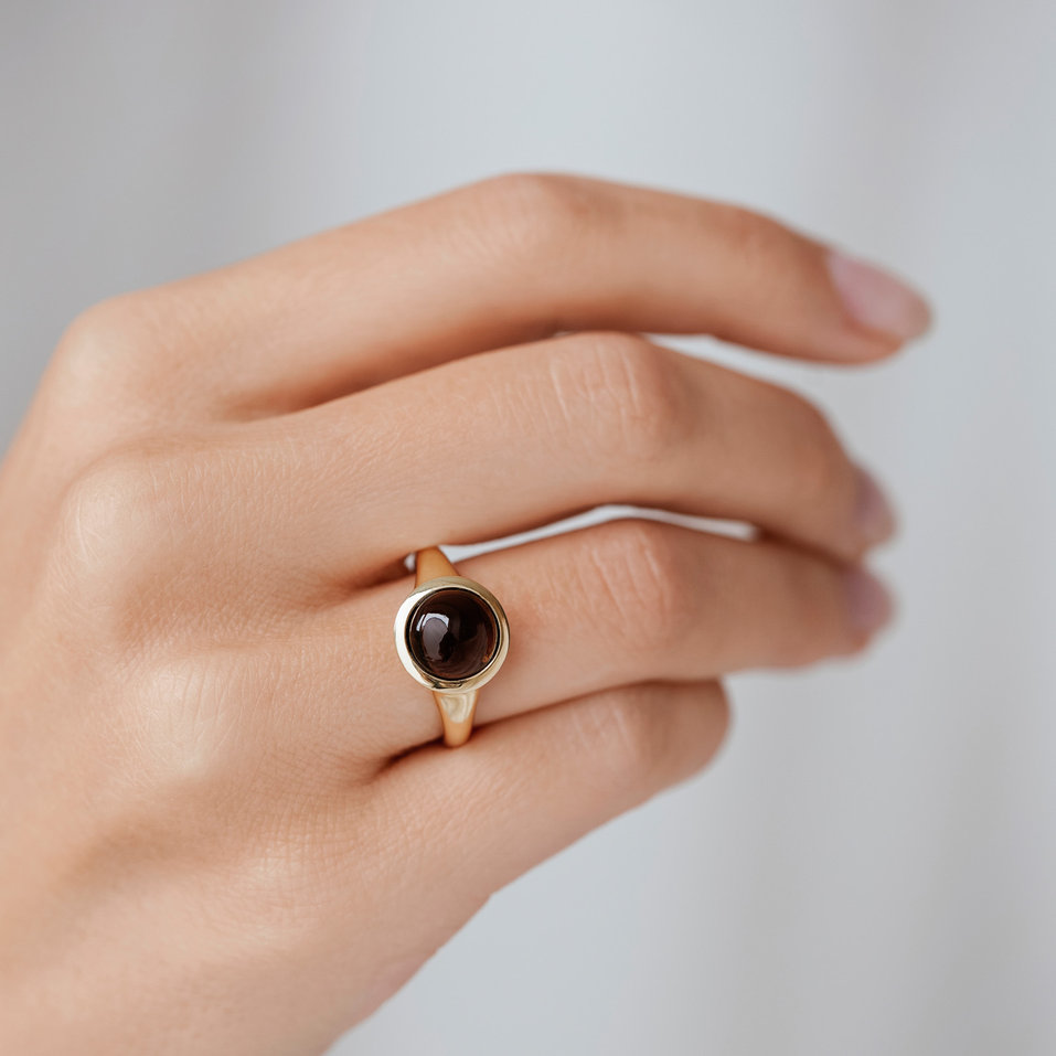 Prsteň s prehnitom Bonbon