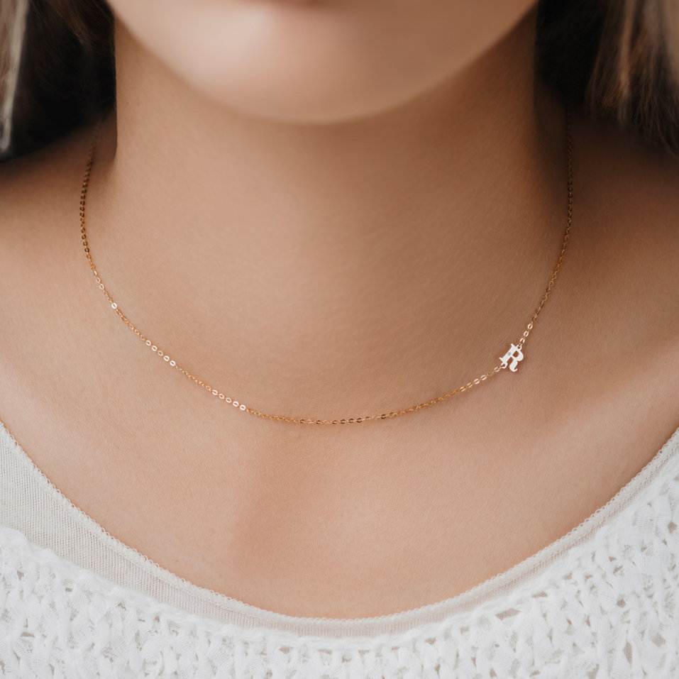 Náhrdelník s diamantom Big Line V