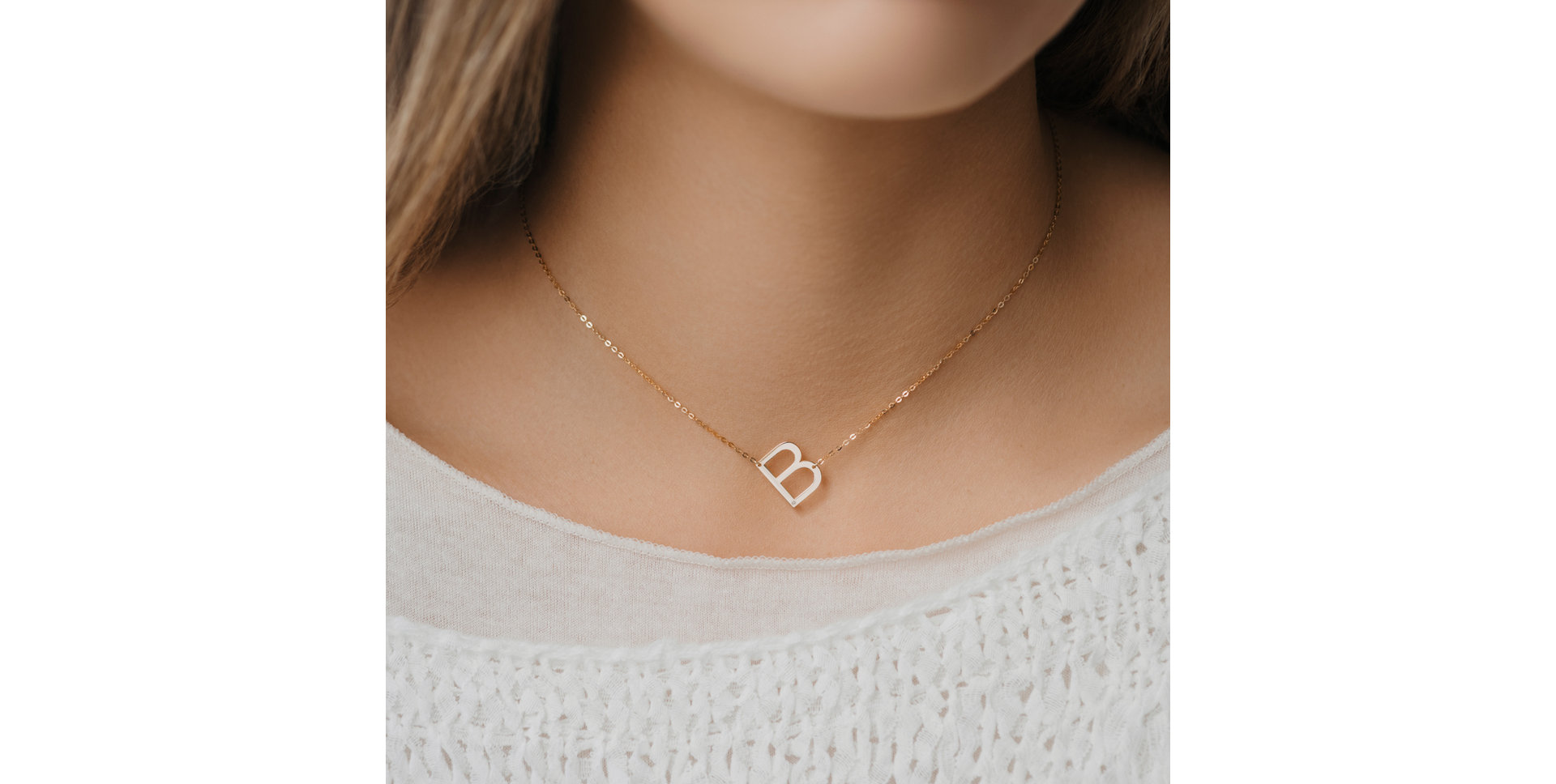 Náhrdelník s diamantom Big Line B