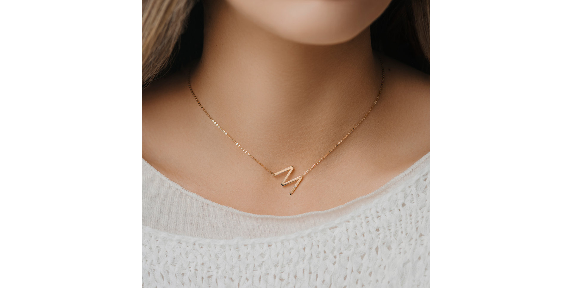 Náhrdelník s diamantom Big Line Q