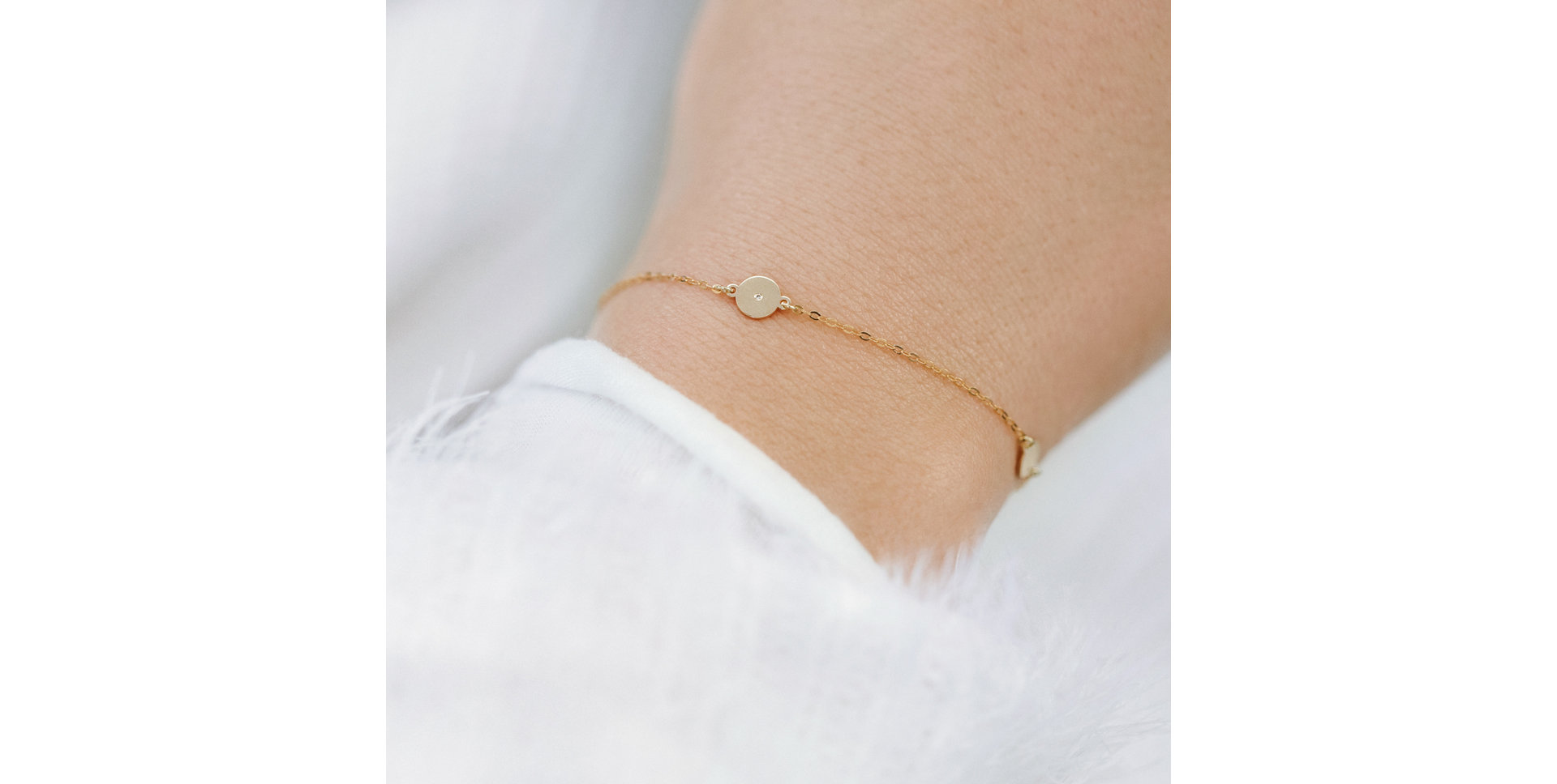 Náramok s diamantom Diamond Dot