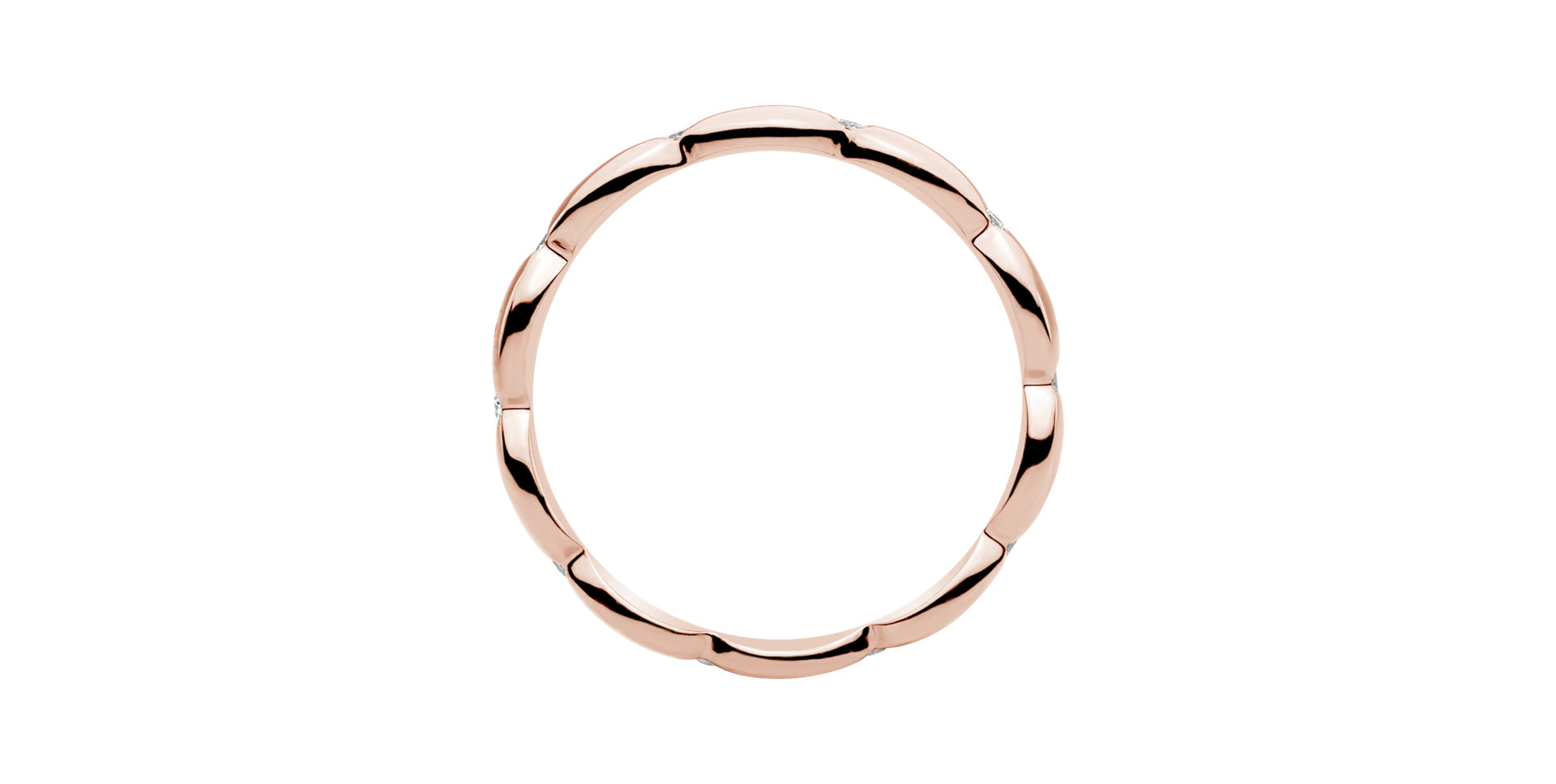 Prsteň s diamantmi Princess Crown