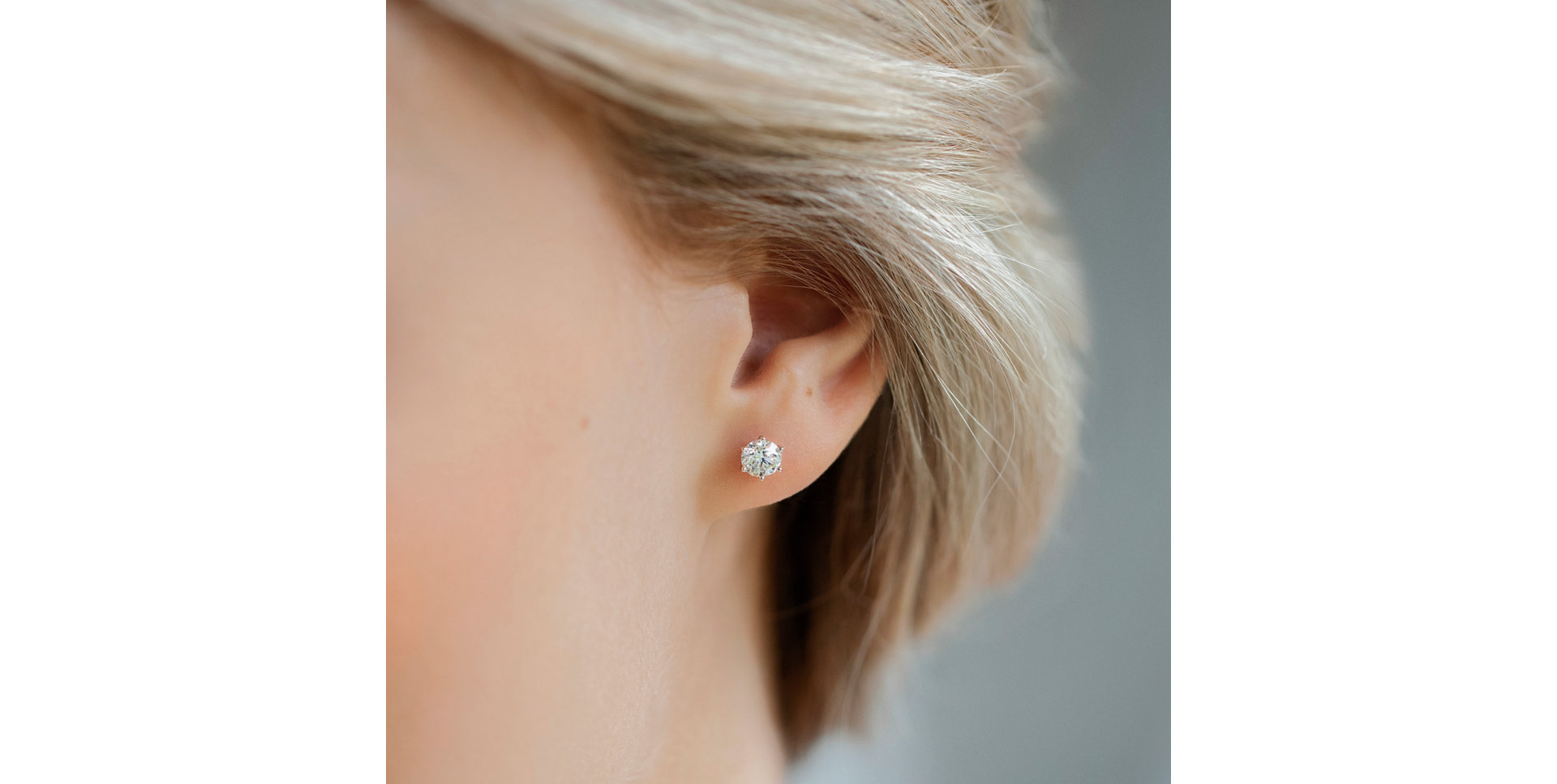 Náušnice s diamantom Essential Sparks