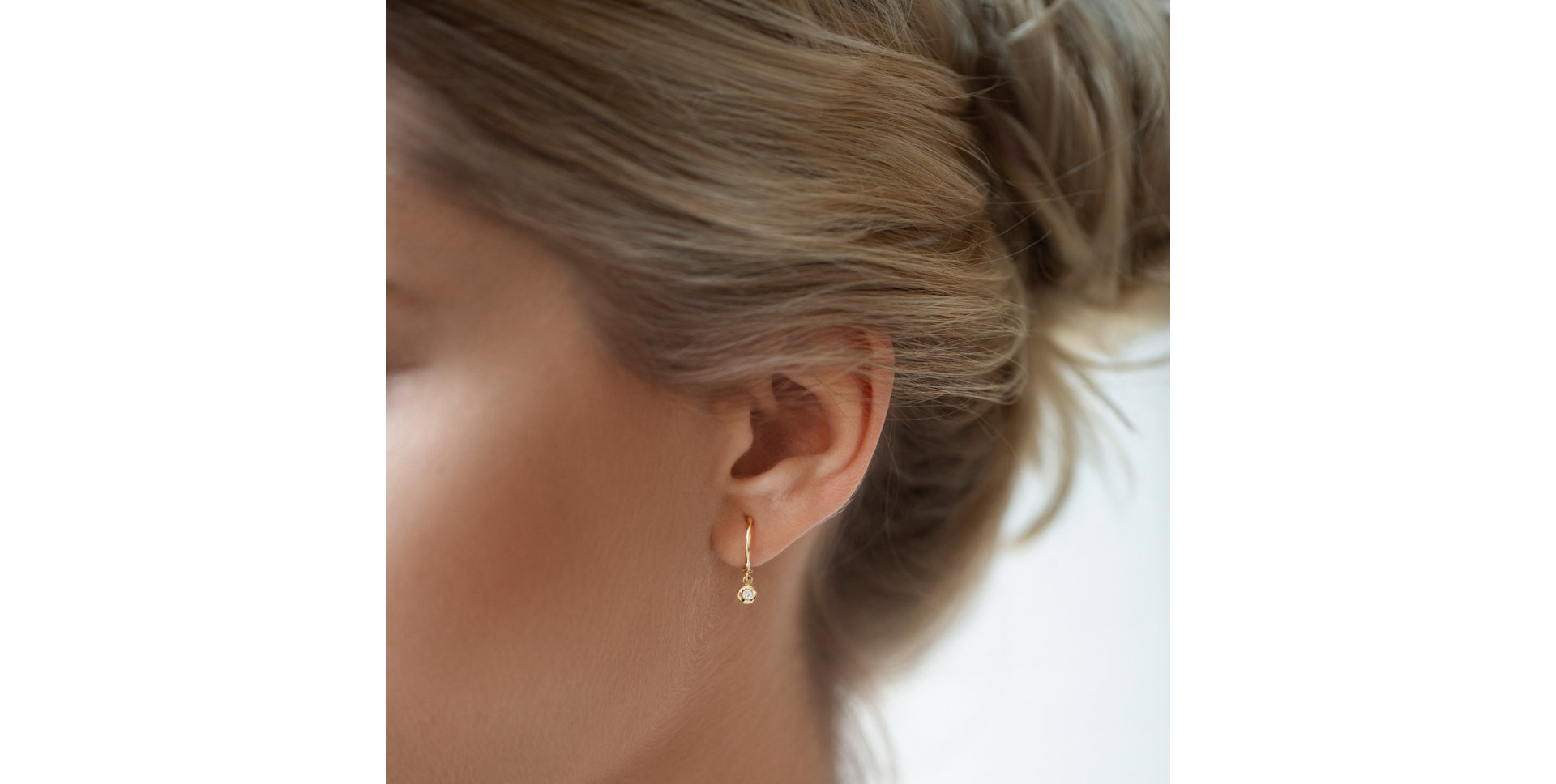 Náušnice s diamantom Amazing Heaven