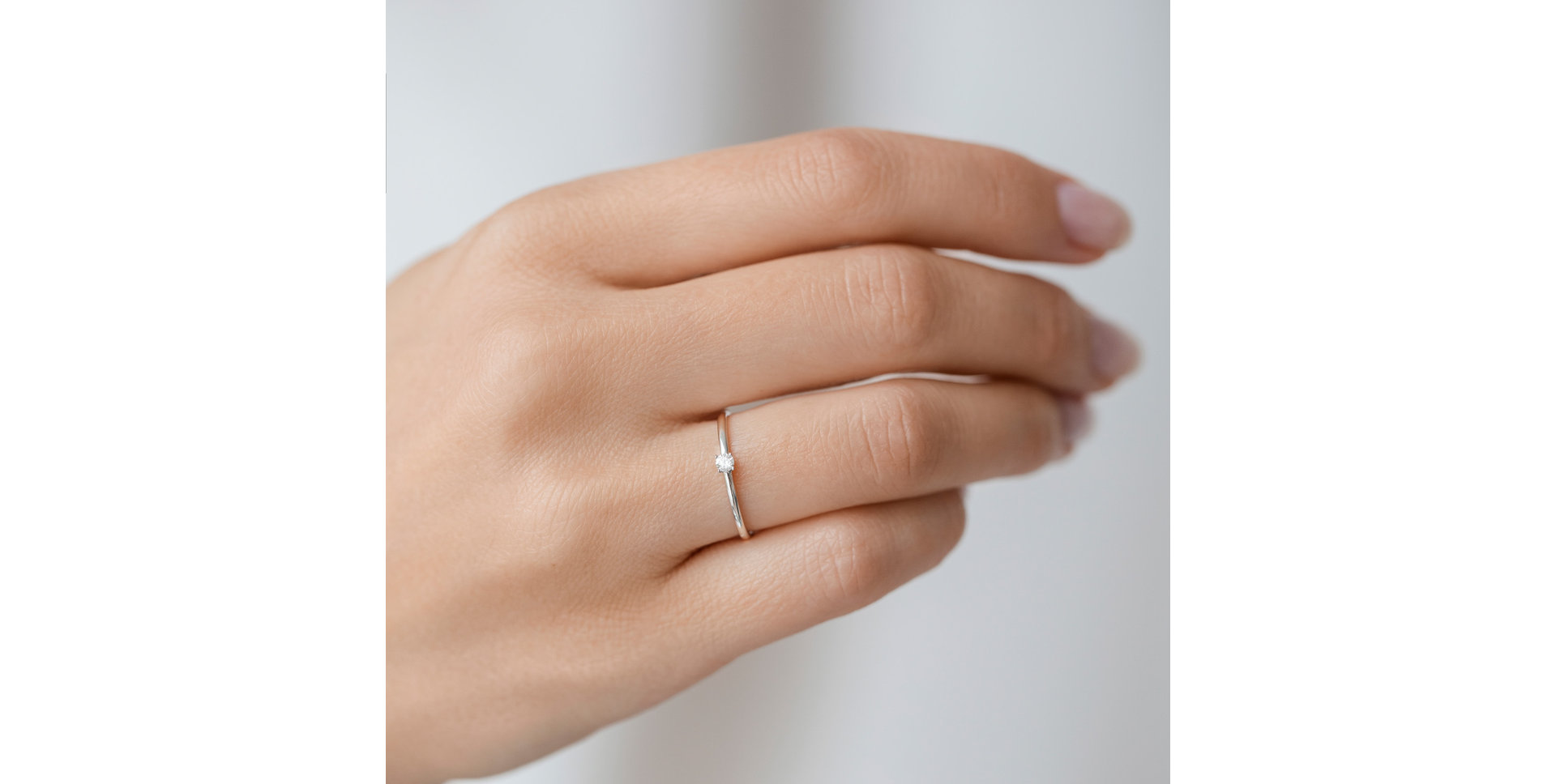 Prsteň s diamantom Space Dream