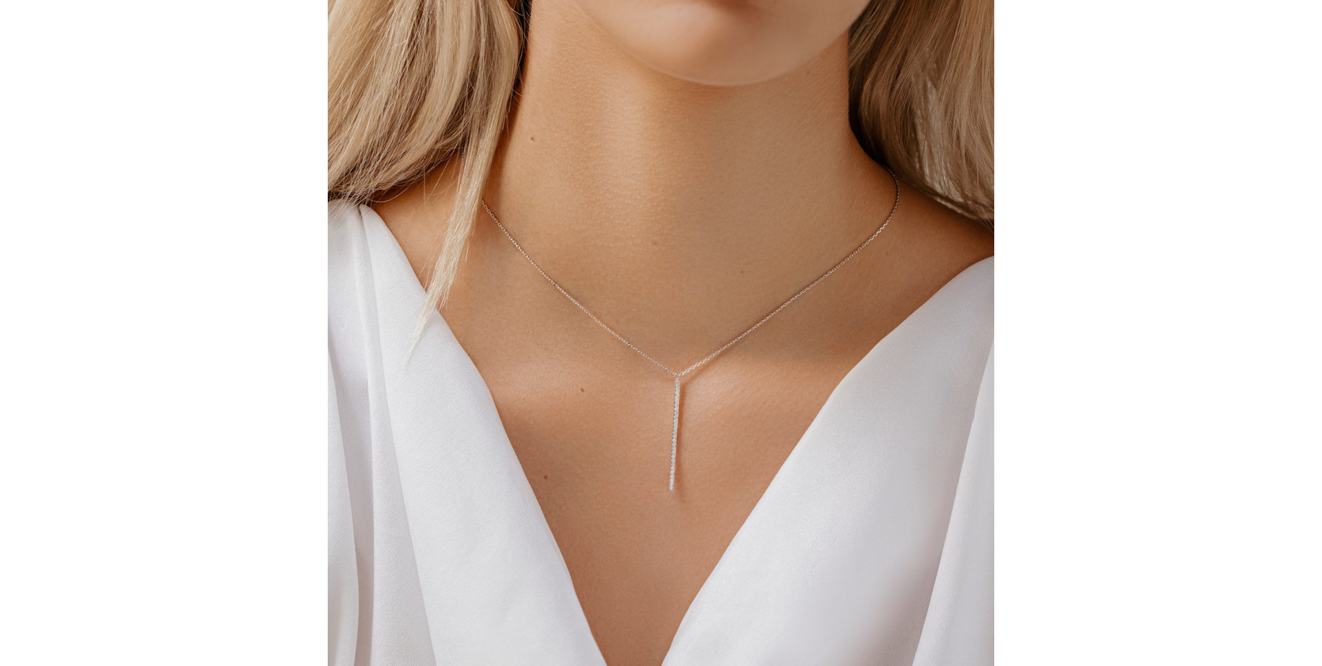 Náhrdelník s diamantmi Precious Dash