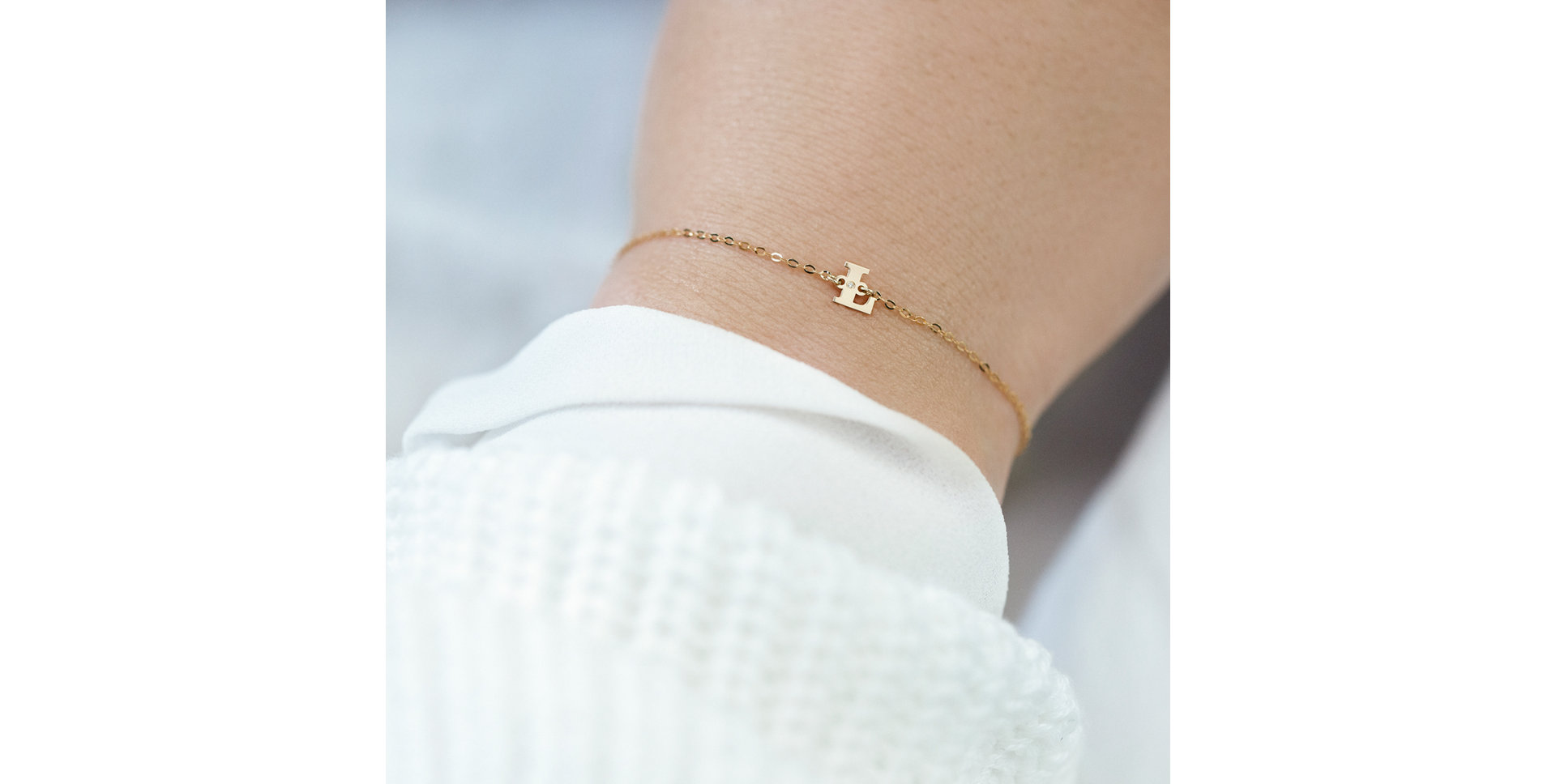 Náramok s diamantom Classic Big A