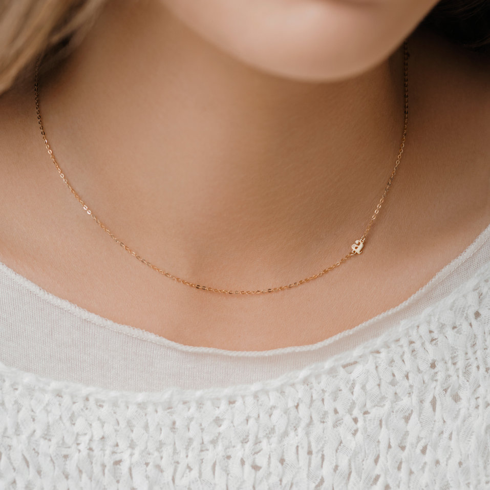 Náhrdelník s diamantom Big Classic A