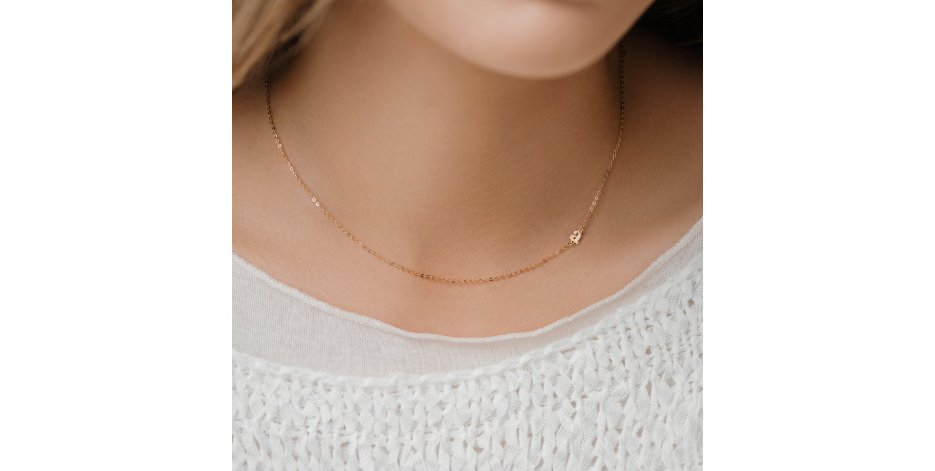 Náhrdelník s diamantom Big Classic D