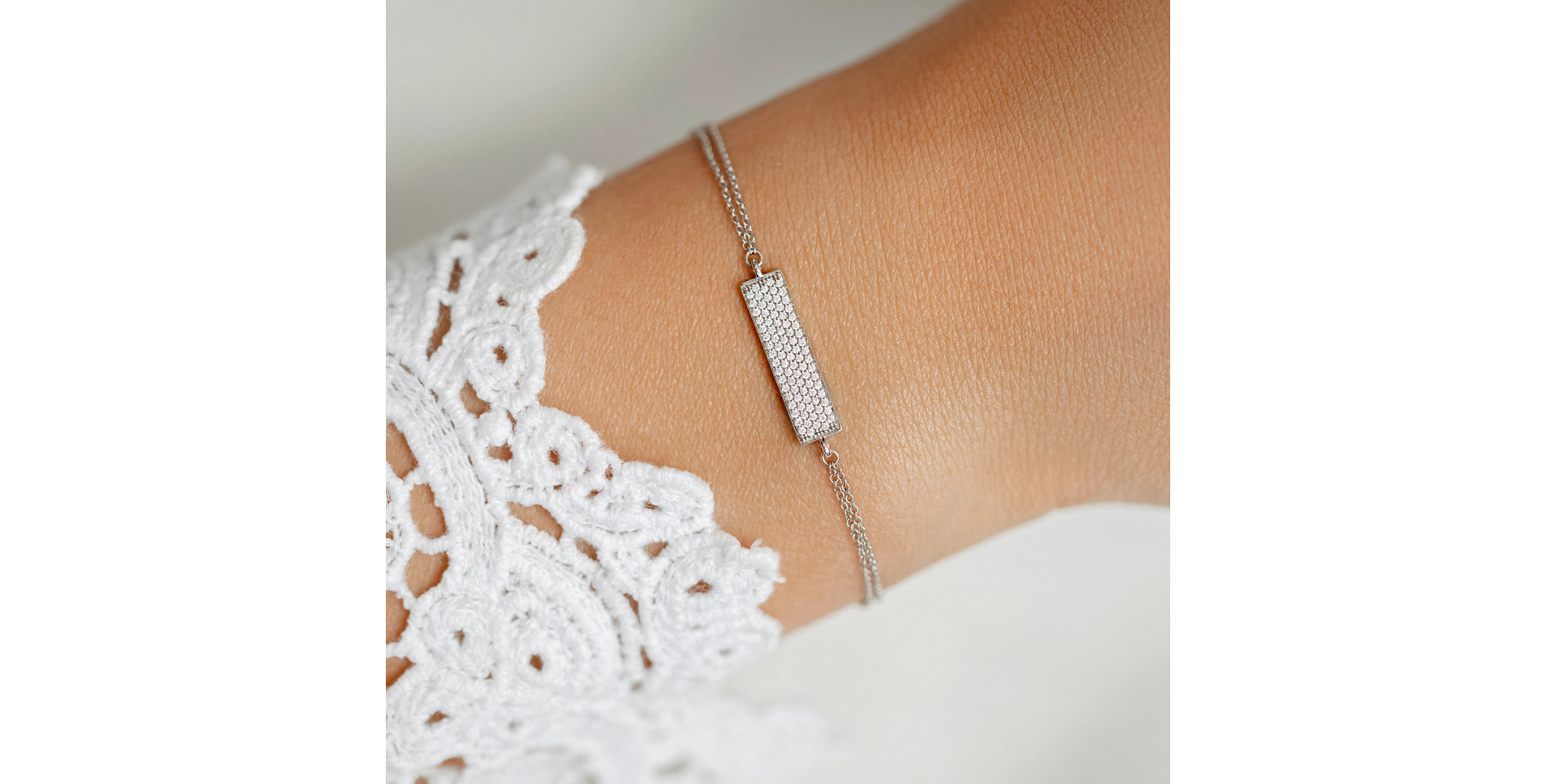 Náramok s diamantmi Shimmer