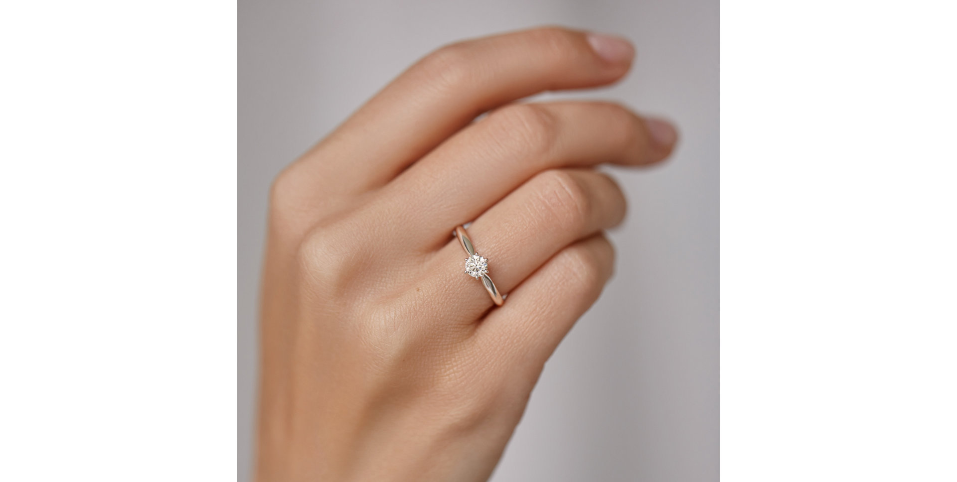 Prsteň s diamantom Eternal Joy