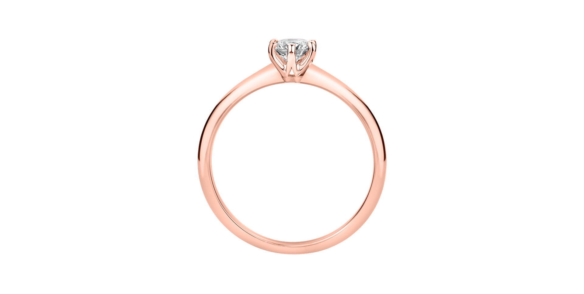 Prsteň s diamantom Eternal Joy