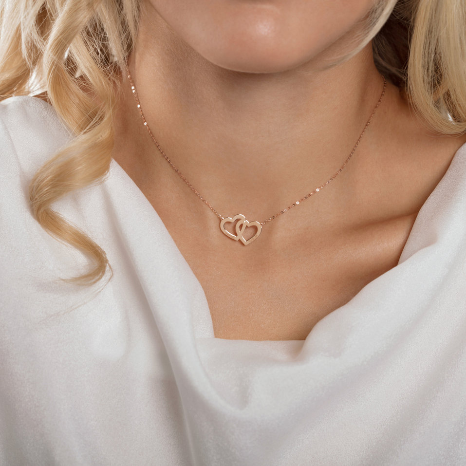 Náhrdelník s diamantom Friends Forever