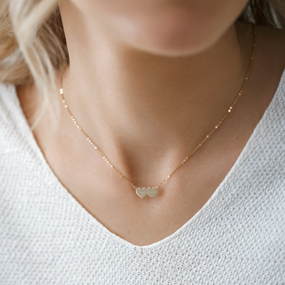 Náhrdelník s diamantom You & Me