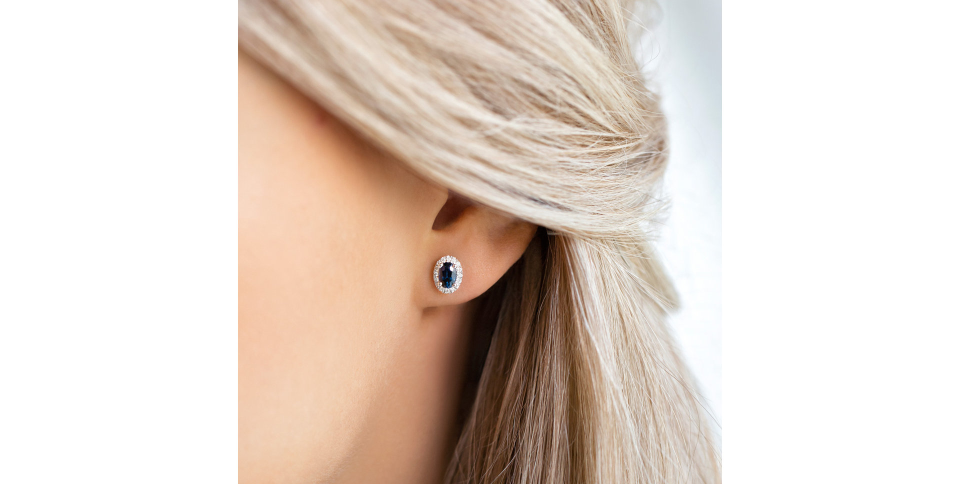 Náušnice s diamantmi a smaragdom Princess