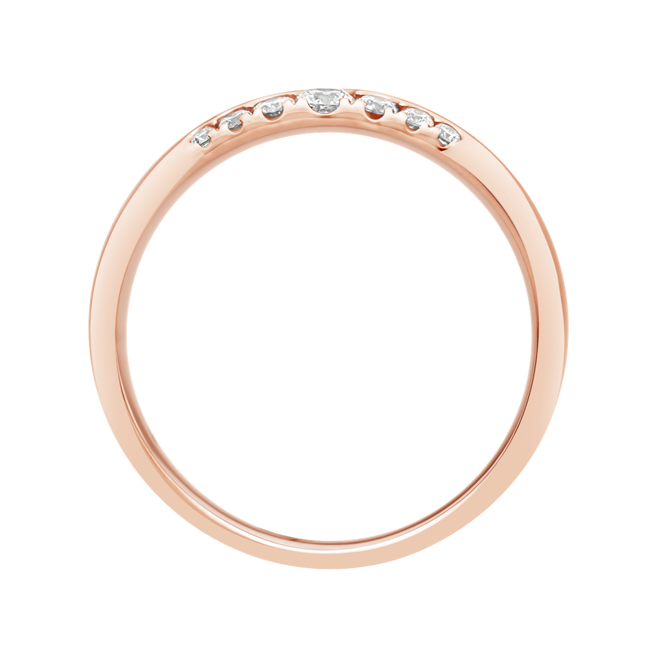 Prsteň s diamantmi Midnight Star