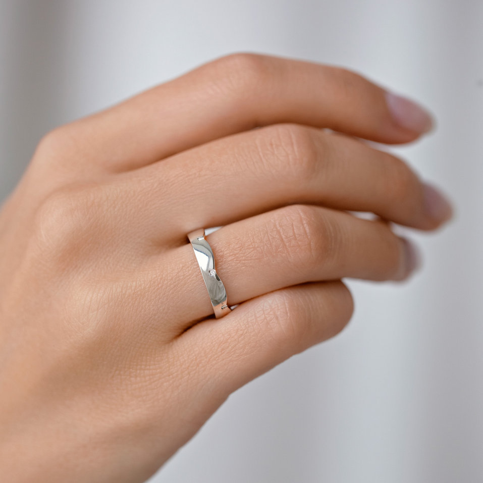 Prsteň s diamantmi Royal Crown