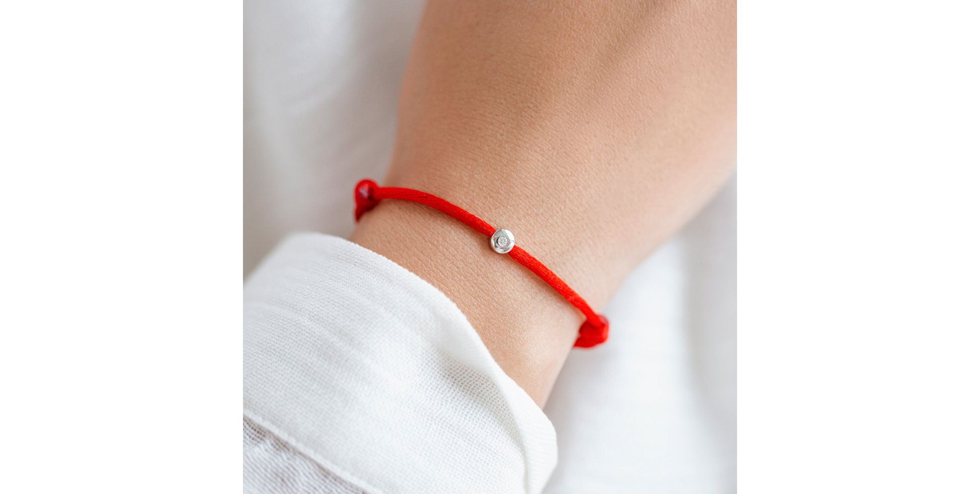 Diamantový náramok so šnúrkou Effect Dots